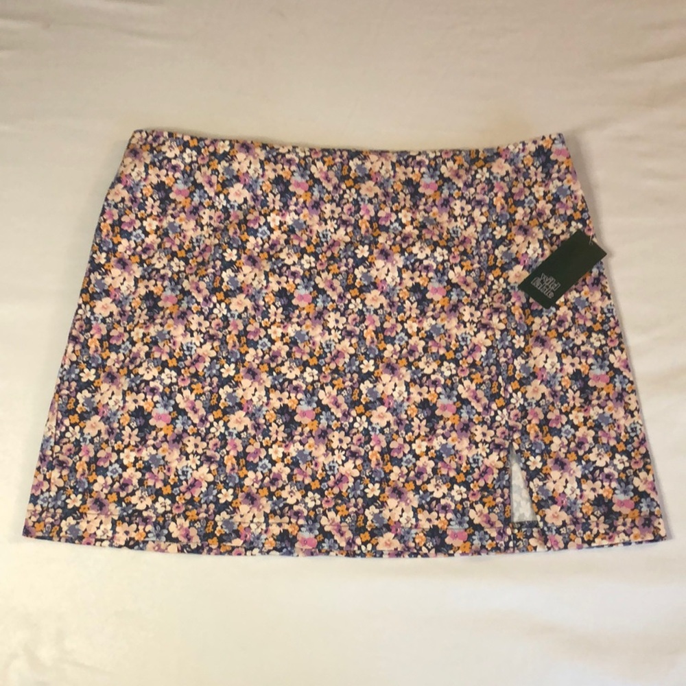 Wild Fable Floral Mini Skirt Size 18